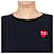 Comme Des Garcons Roter Patch Strick AZ für Damen Blau - Ansicht 5