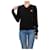 Comme Des Garcons Strickpullover für Damen Double Red Patch AZ Blau  - Ansicht 4