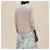 Hermès Langarm-Kaschmirpullover für Damen Braun  - Ansicht 6
