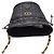 Dior Mini borsa a secchiello con coulisse Miss Caro Nero - vista 6