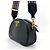 Prada Borsa a tracolla Odette in Vitello Daino Nero - vista 8