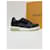 Louis Vuitton Sneakers Trainer Monogram Eclipse Nere Nero - vista 2