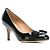 Salvatore Ferragamo Décolleté CARLA in vernice nero Multicolore