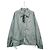 Dior Spread Silk Blend Embroidered Bomber Jacket Blue