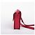 Saint Laurent Borsa a tracolla Sac Loulou in pelle rosa - vista 10
