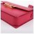 Saint Laurent Borsa a tracolla Sac Loulou in pelle rosa - vista 14