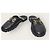 Gucci Mocassino in pelle nero con mors GG - vista 3