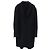 Hermès Cappotto lungo in cashmere nero da uomo