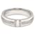Tiffany & Co Schmaler Diamantring Weiß