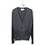 Thom Browne Grauer Wollcardigan Braun