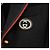 Gucci Navy-Blazer mit gestickter gg GG Logo-Borte Blau - Ansicht 3