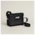 Hermès Borsa Messenger Kelly Togo PM Nera con Palladio Nero - vista 12