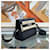 Hermès Borsa Messenger Kelly Togo PM Nera con Palladio Nero - vista 5