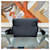Hermès Borsa Messenger Kelly Togo PM Nera con Palladio Nero - vista 6