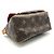 Borsa a Spalla Louis Vuitton Vivacite PM Marrone Monogramma - vista 4