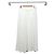 Louis Vuitton Falda midi tennis dorada entallada blanca Blanco