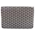 Goyard Clutch Black Tan Castaño - vista 3