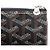 Goyard Clutch Black Tan Castaño - vista 4