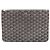 Goyard Clutch Black Tan Castaño - vista 7