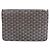 Goyard Clutch Black Tan Castaño - vista 9