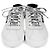 Chanel CC Logo Tennis Leder Schnürsneaker Weiß - Ansicht 8