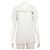 Moncler Camiseta de algodón con logo blanca Blanco