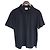 Burberry Polo a maniche corte con logo ricamato blu navy