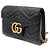 Gucci Borsa a tracolla Marmont Matelassé Nero - vista 2