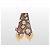 Gucci Sciarpa in seta con fiocco Pink GG Les Pommes Apple Rosa - vista 7