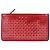 Alaïa Mini clutch rossa con taglio laser Rosso
