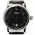 Montblanc Relógio Meisterstück Star Date Quartz com pulseira de couro Preto
