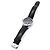 Montblanc Relógio Meisterstück Star Date Quartz com pulseira de couro Preto - vista 4