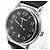 Montblanc Relógio Meisterstück Star Date Quartz com pulseira de couro Preto - vista 5