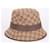 Gucci Double Brown Bucket Hat Größe Braun - Ansicht 4