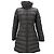 Chaqueta de plumón larga Flamme para mujer Moncler Castaño - vista 3