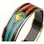 Hermès Two-Tone Woven Pattern Gold Plated Bangle Multiple colors - view 4
