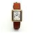 Piaget Vintage Unisex Lederuhr Gold Rechteckig Groß Alt Golden - Ansicht 15