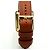 Piaget Vintage Unisex Lederuhr Gold Rechteckig Groß Alt Golden - Ansicht 7