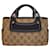 Céline Borsa Tote Triomphe Canvas Brown Blu