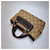 Céline Borsa Tote Triomphe Canvas Brown Blu - vista 12