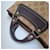 Céline Borsa Tote Triomphe Canvas Brown Blu - vista 13