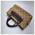 Céline Borsa Tote Triomphe Canvas Brown Blu - vista 14