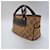 Céline Borsa Tote Triomphe Canvas Brown Blu - vista 6