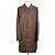 Burberry Cappotto a righe Monogram Rosso