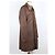 Burberry Cappotto a righe Monogram Rosso - vista 4