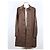 Burberry Cappotto a righe Monogram Rosso - vista 6