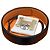 Hermès Reversible Belt Black/Orange with Gold Hardware