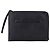 Valentino Clutch Rockstud con tracolla nera Nero