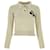 Isabel Marant NOLA Logo Strickpolo Hellgrau Golden  - Ansicht 1
