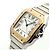 Cartier Relógio Santos Medium Masculino com Pulseira Extra e Caixa de Garantia Multicor - vista 11